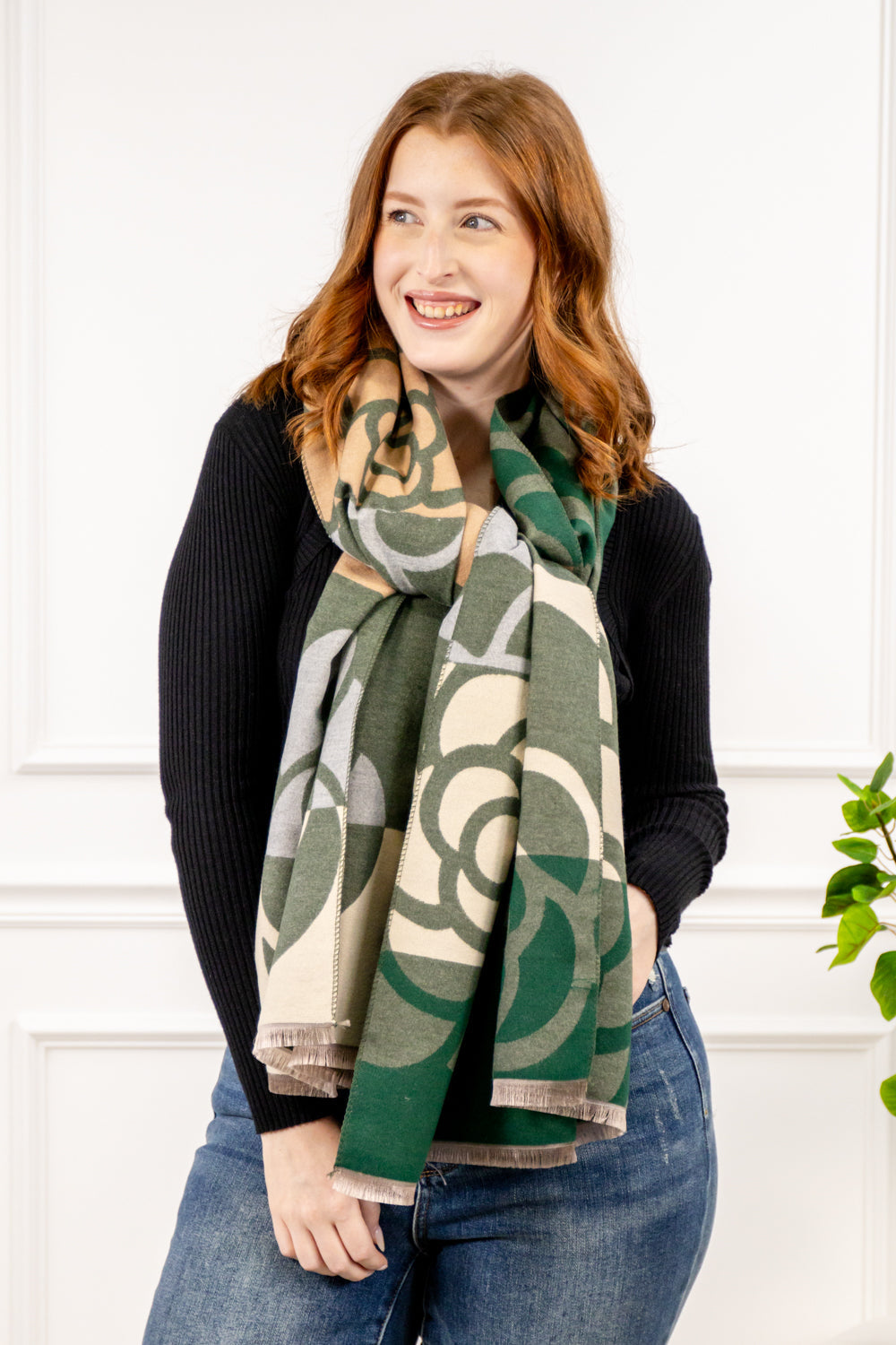 Petal Whisper Wrap Scarf