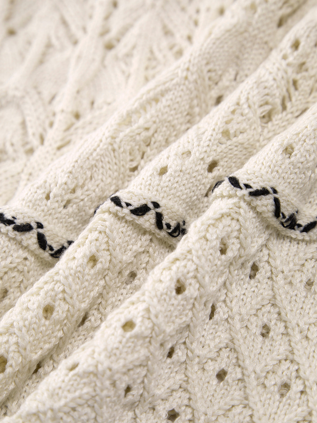 Crochet Eyelet Spaghetti Strap Sweetheart Bodycon Midi Dress