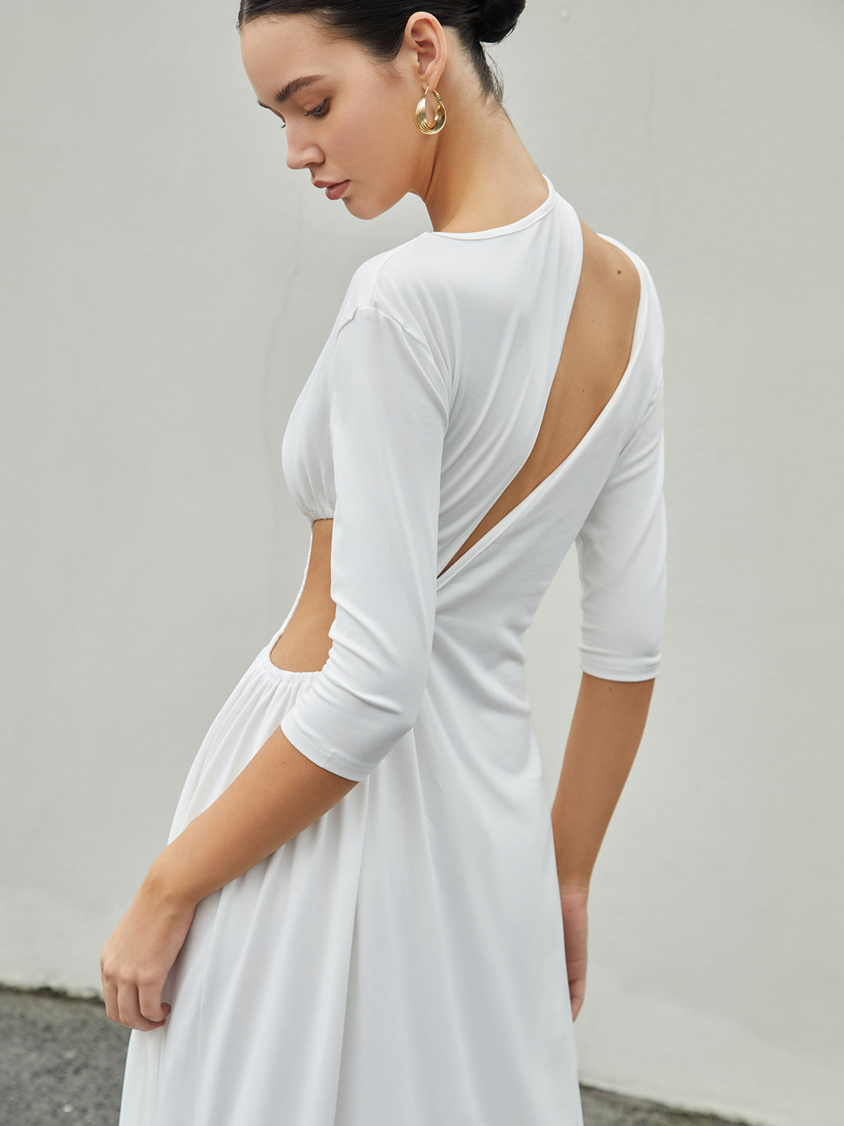 Ruched Maxi Dress