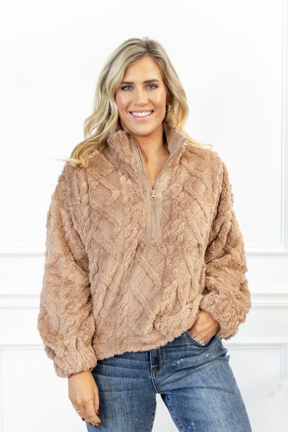 *DOORBUSTER* Timberline Trails Half-Zip Cozy Pullover