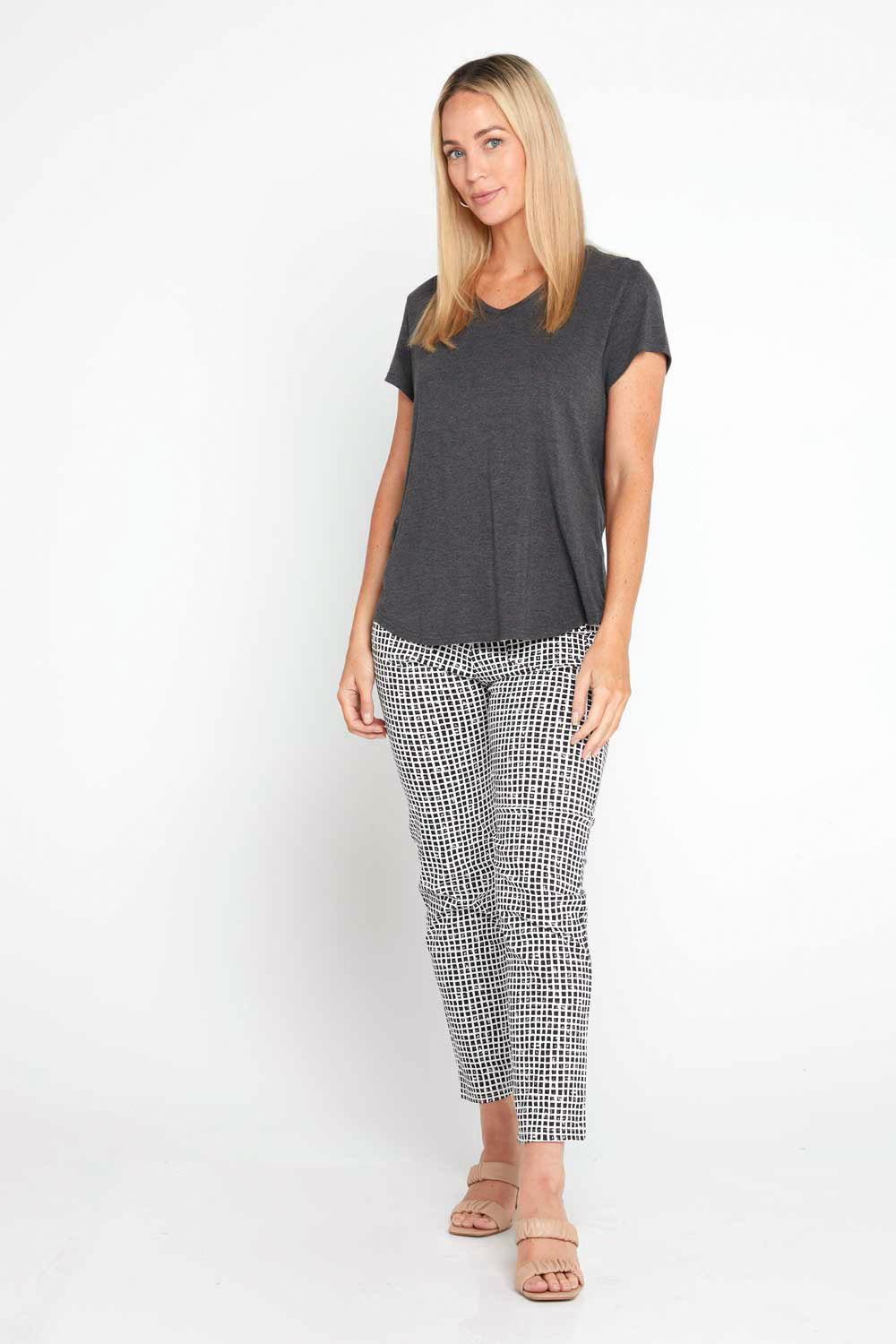 Bamboo Tee - Charcoal