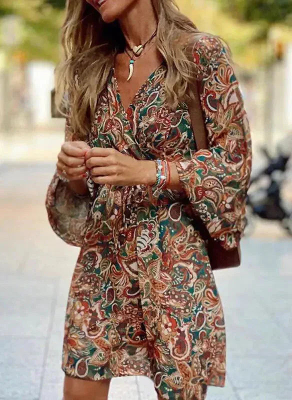Zoila Aesthetic Colorful Dress for Women Premium Wardrobe Essential