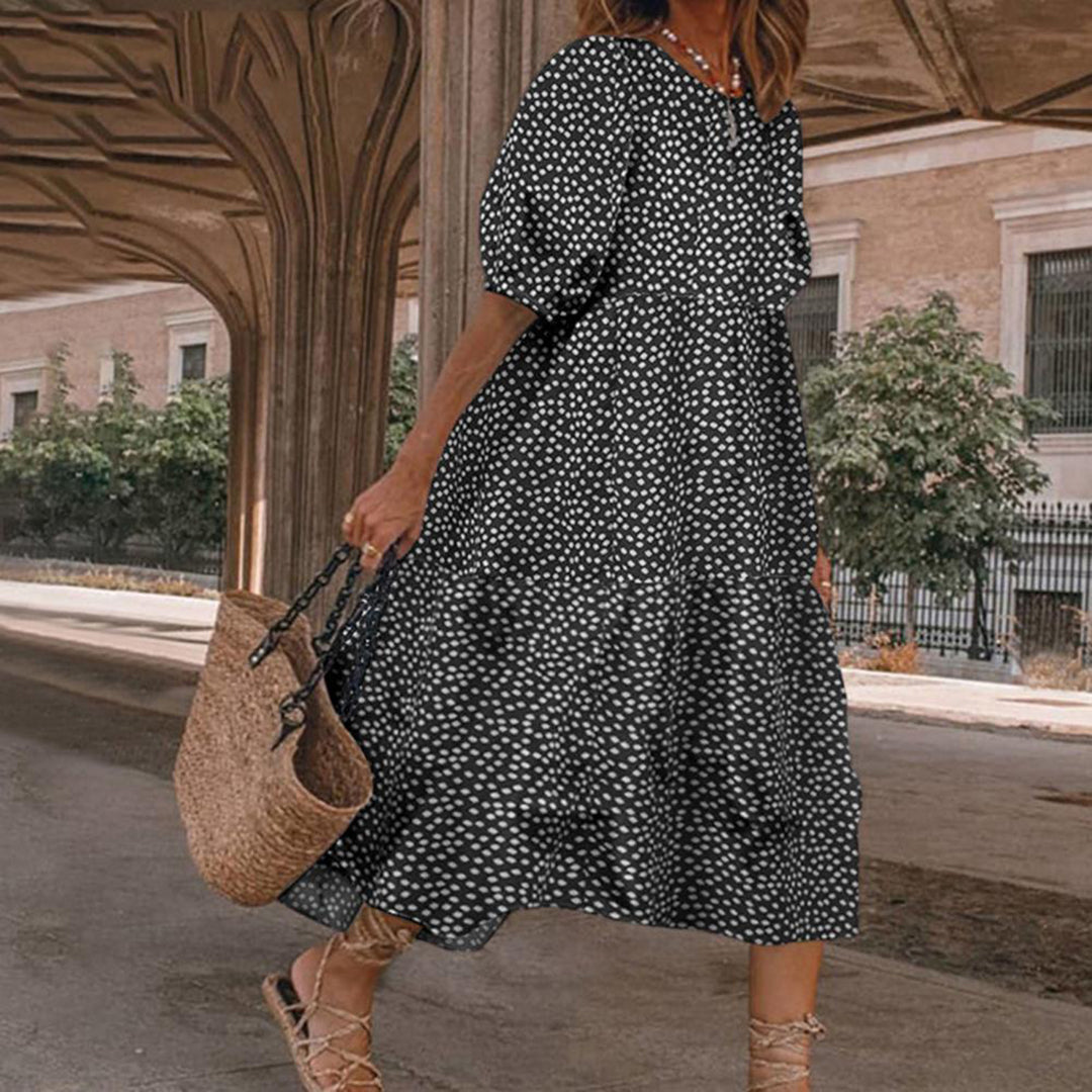 Comfortable Osma Midi Dress for Women Trendy Daily Look
