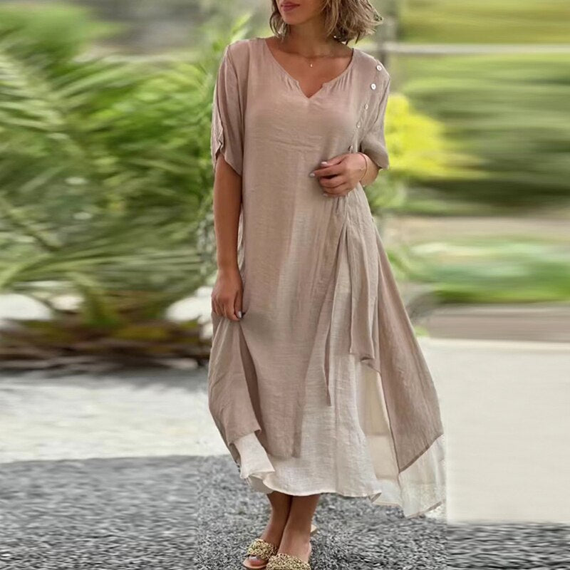 Paima Casual and Comfortable Summer Dress for Women Date Night Outfit