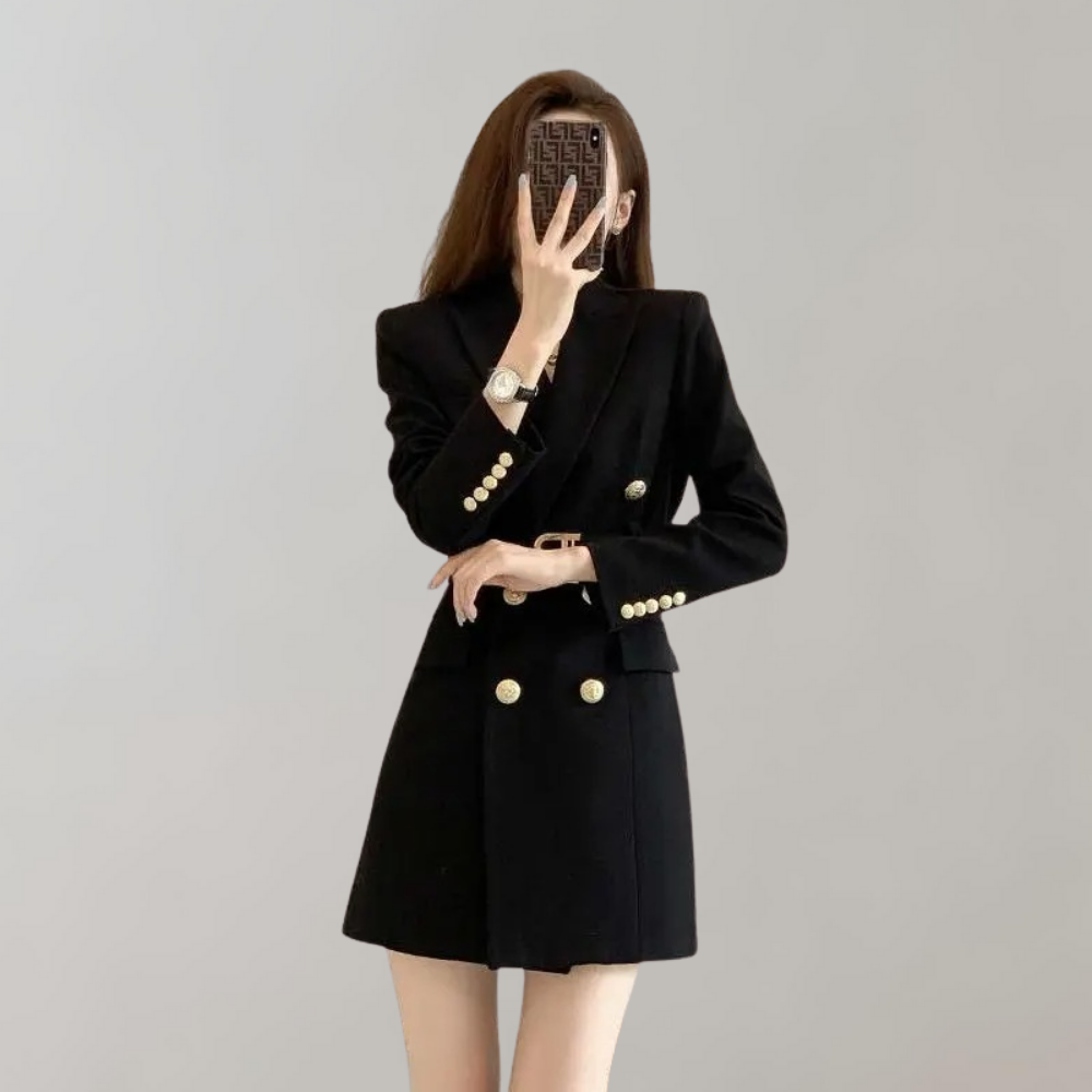 Ninon Elegant Blazer Dress for Women Bold Statement Look