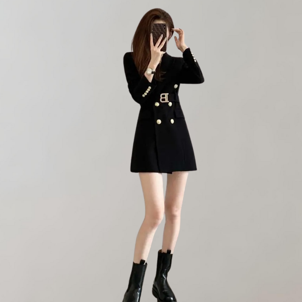 Ninon Elegant Blazer Dress for Women Bold Statement Look