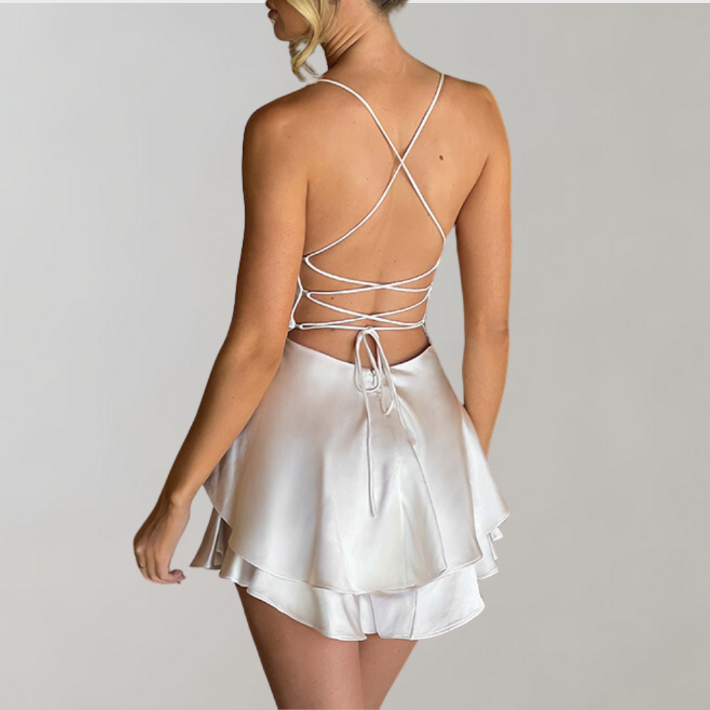 Noemi Backless Summer Dress for Women Boutique Wardrobe Pick