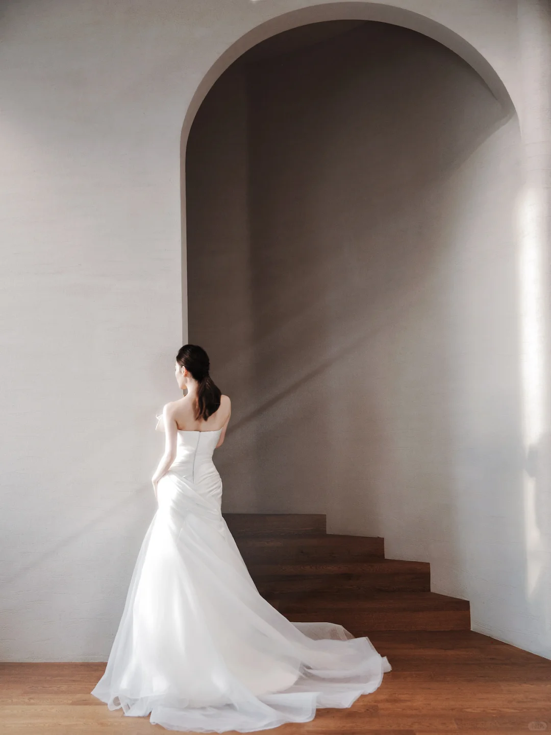 Pretty Mermaid Off The Shoulder Satin Long Wedding Dresses C4200