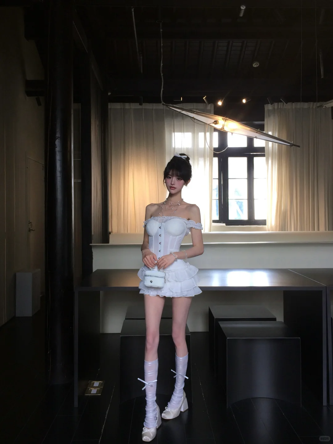 Sweet 18th White A Line Off The Shoulder Satin Chiffon Short Homecoming Dress Birthday Outfits C4567