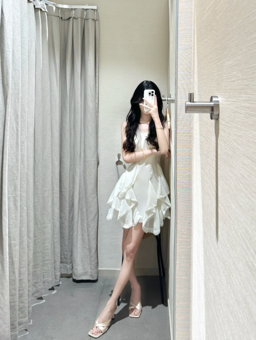 Pretty A Line Spaghetti Straps Satin Short Homecoming Dress 20th Birthday Outfits C4687