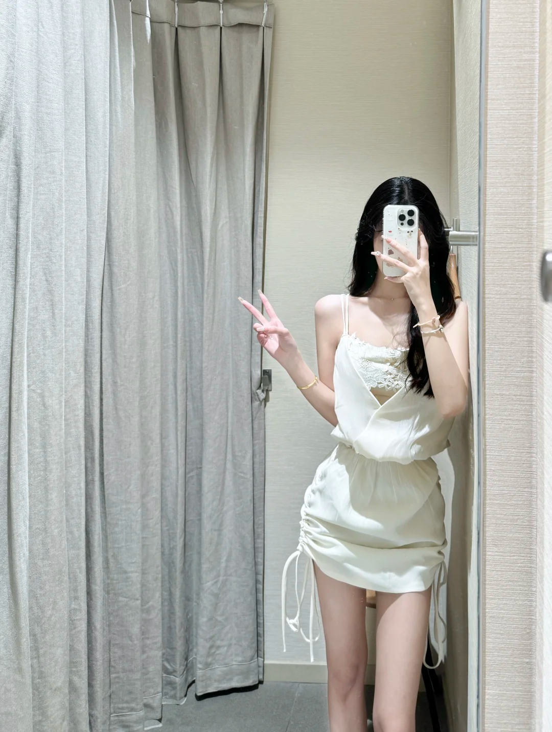 Pretty Mermaid Spaghetti Straps Satin Short Homecoming Dress 20th Birthday Outfits C4696