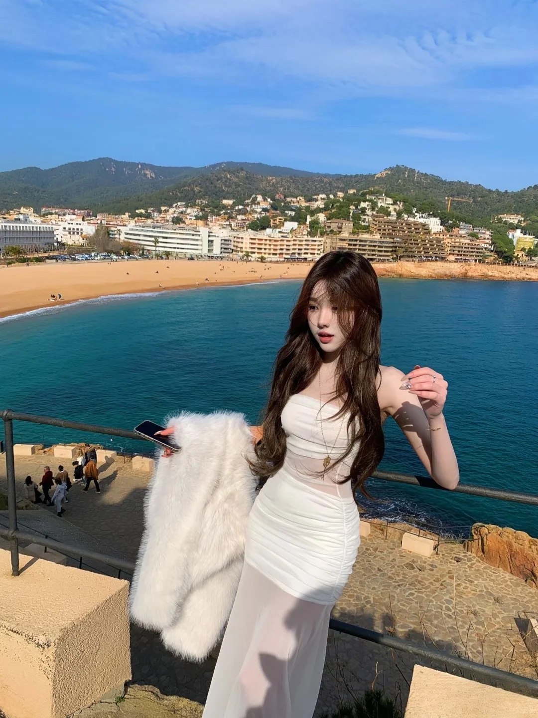 Elegant Mermaid Strapless Chiffon Long Prom Dresses Formal Dress C4719