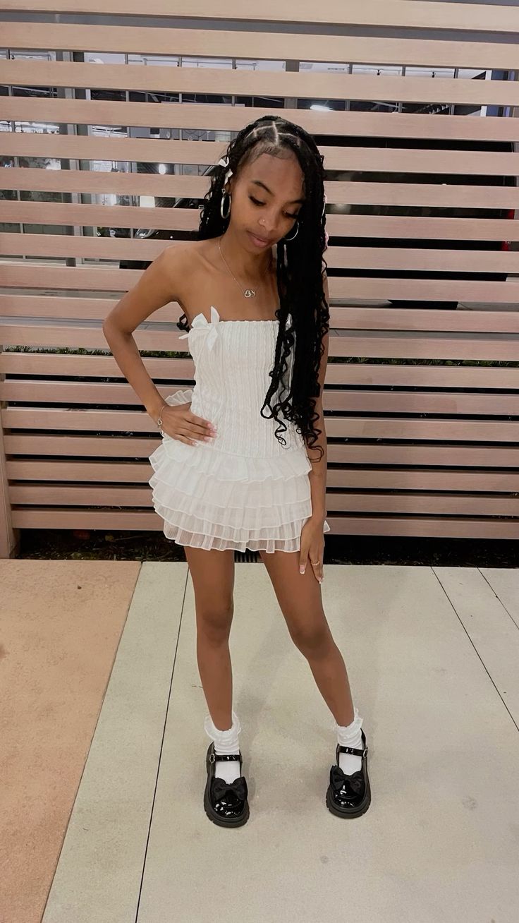 Pretty White A Line Strapless Satin Chiffon Tiered Short Homecoming Dress 22th Birthday Outfits C4927