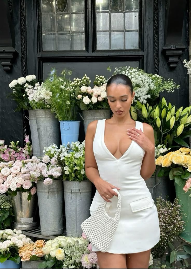 Elegant A Line V Neck Satin Short Homecoming Dress 21th Birthday Outfits C4937