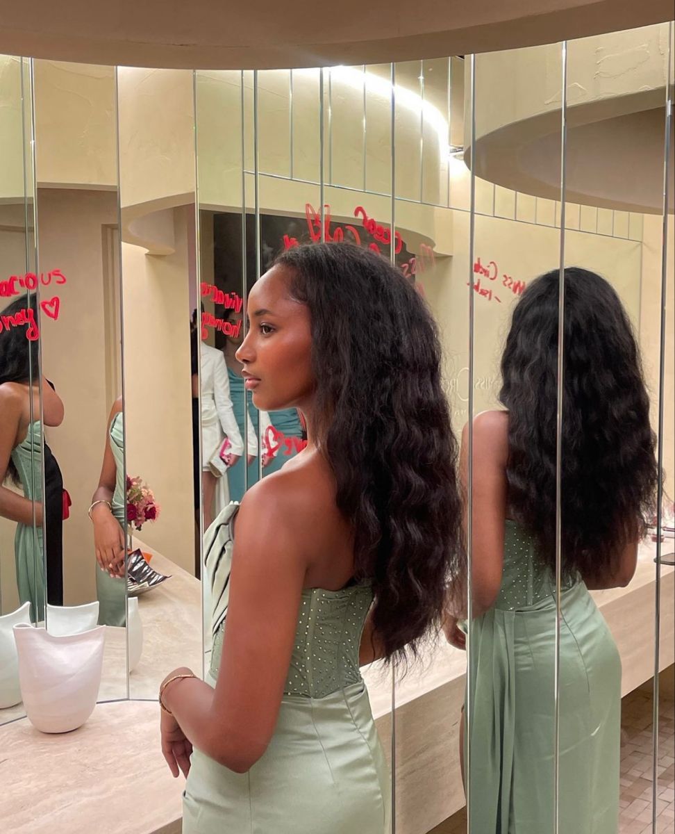 Stunning Mermaid Strapless Satin Pleated Beads Slit Long Prom Dresses Formal Dress C5016