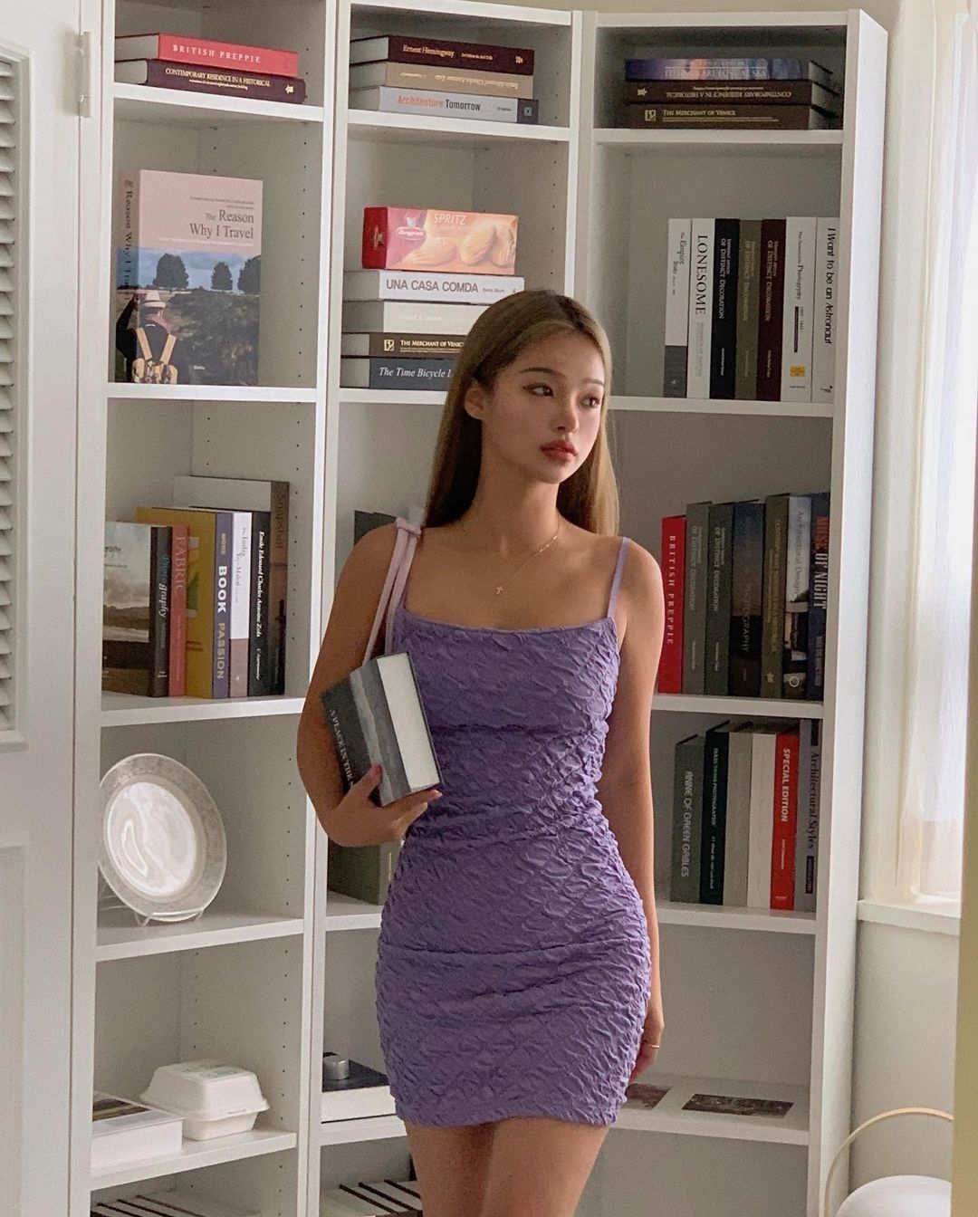 Unique Mermaid Purple Spaghetti Straps Satin Short Homecoming Dress 20th Birthday Outfits C5040