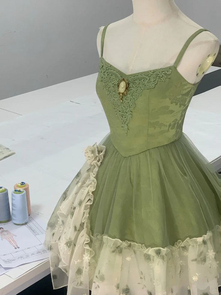 Retro A Line Spaghetti Straps Satin Printed Chiffon Short Homecoming Dress 19th Birthday Outfits C5053