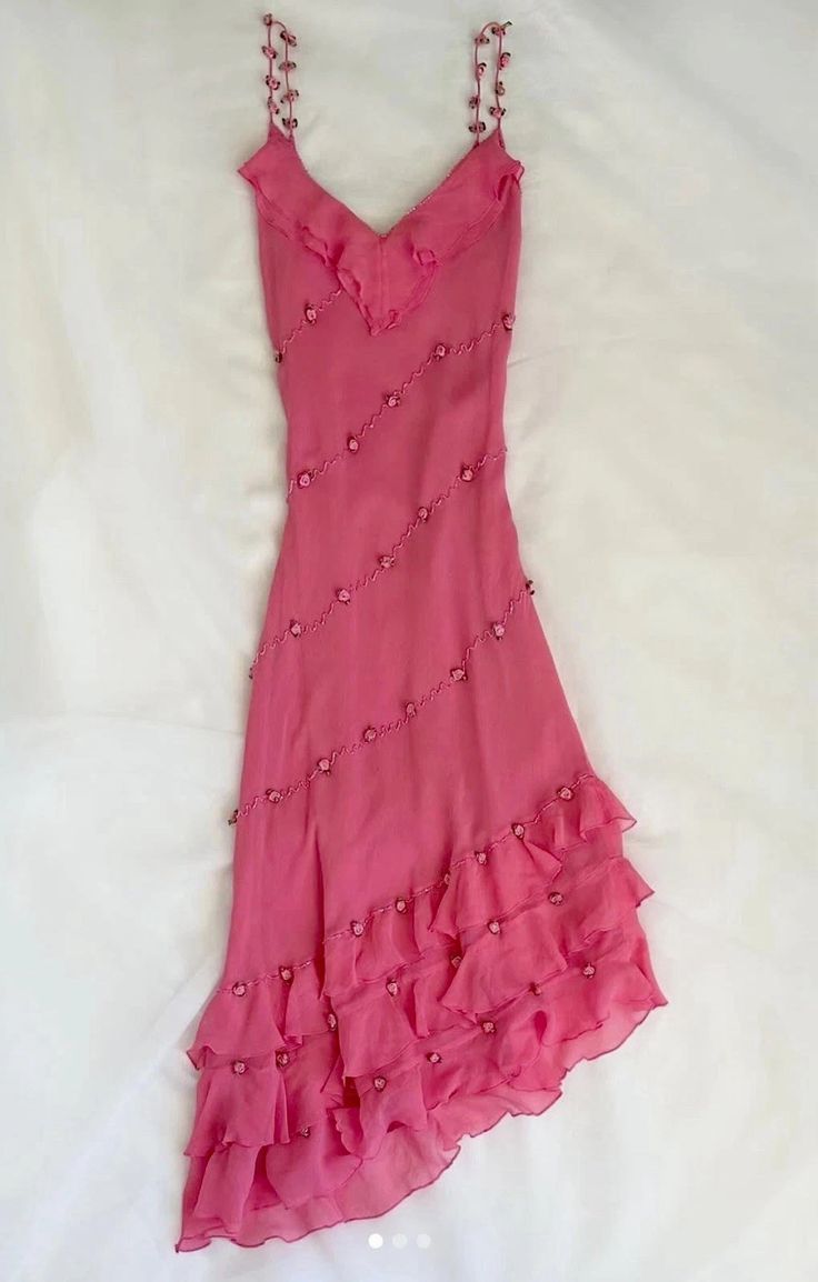 Pretty A Line Spaghetti Straps Chiffon Long Prom Dresses Formal Dress C5715
