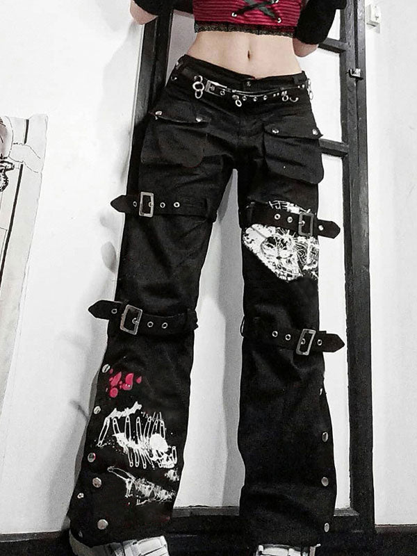 Halter-Neck Denim Jeans