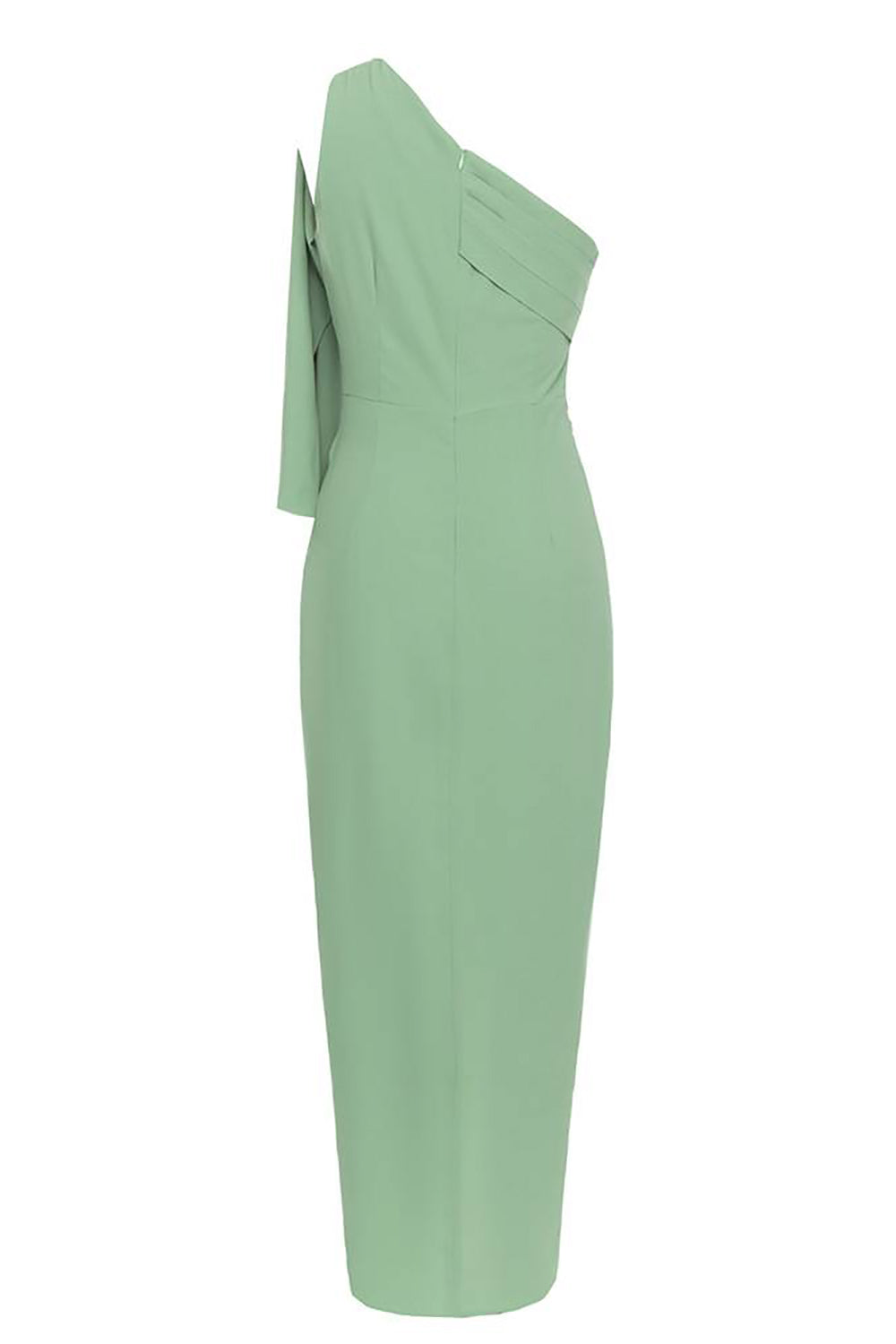 Blue One Shoulder Bodycon Long Formal Dress
