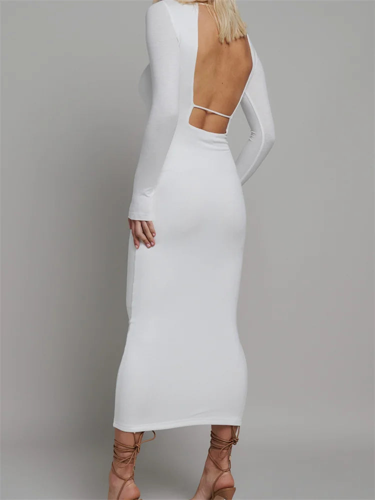 Backless Dress
