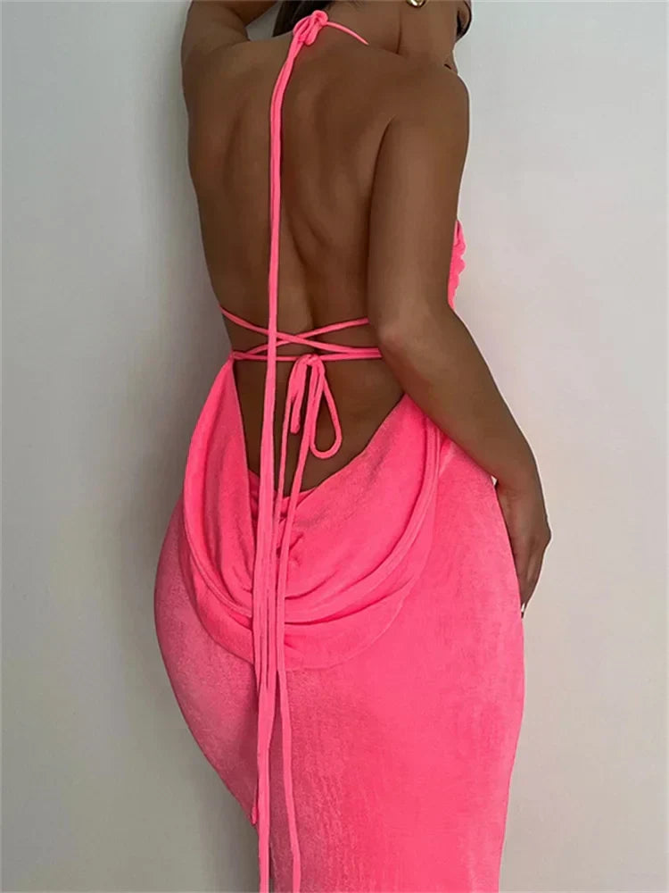 Backless Maxi Dress