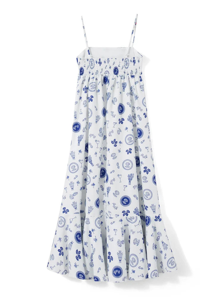 Vintage Washed Floral Dress
