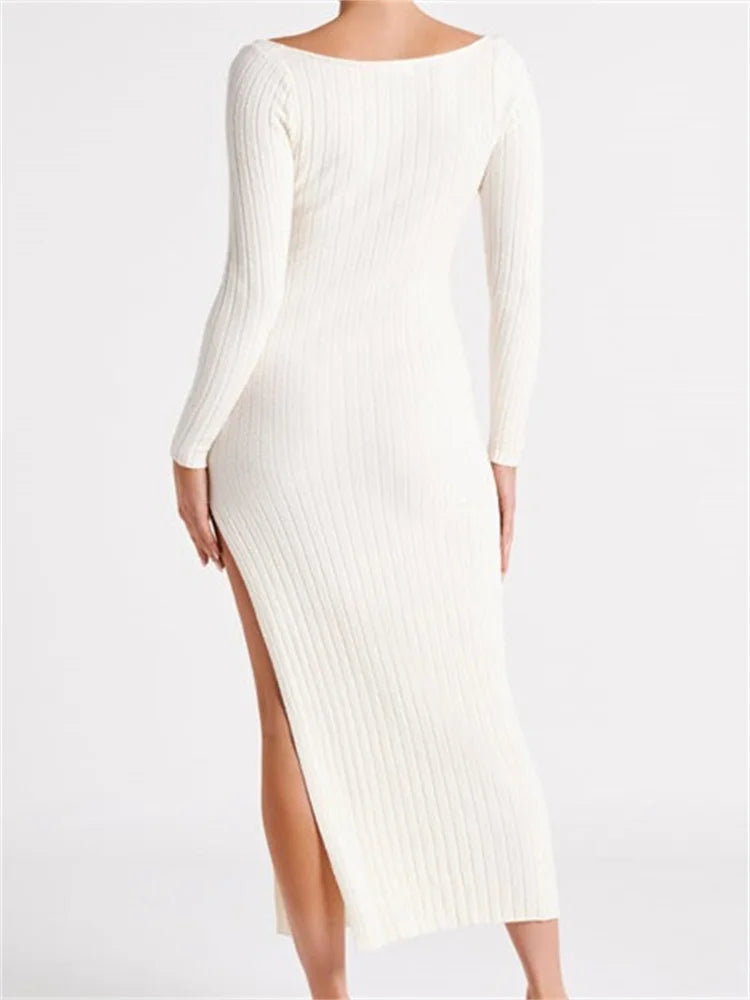 Ribbed Bodycon Dress