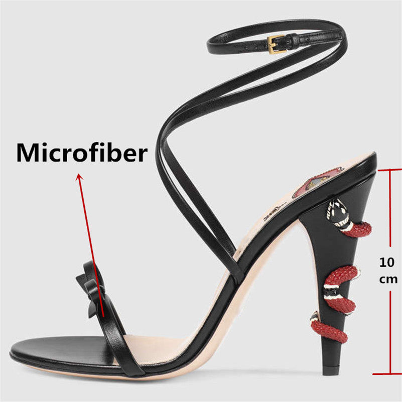 Bite You Quietly Heeled Sandal