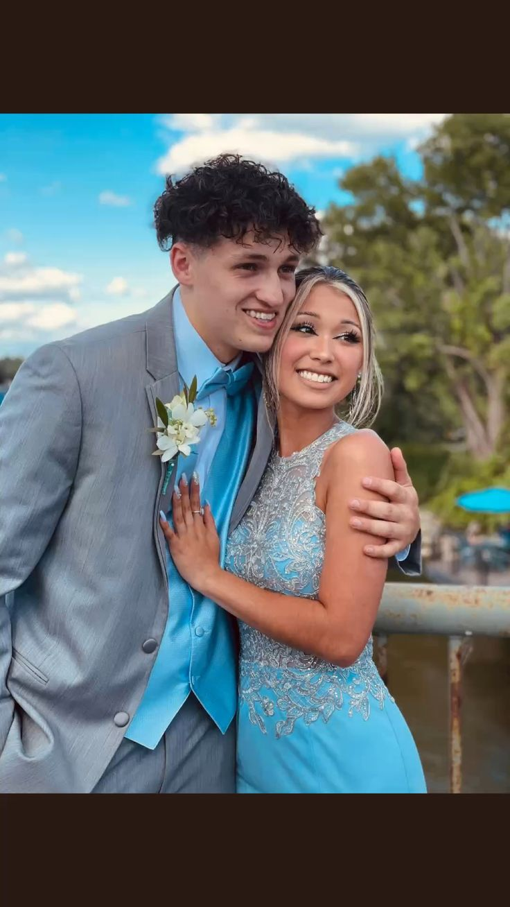 Charming Blue Mermaid Prom Dress,Blue Evening Dress cc814