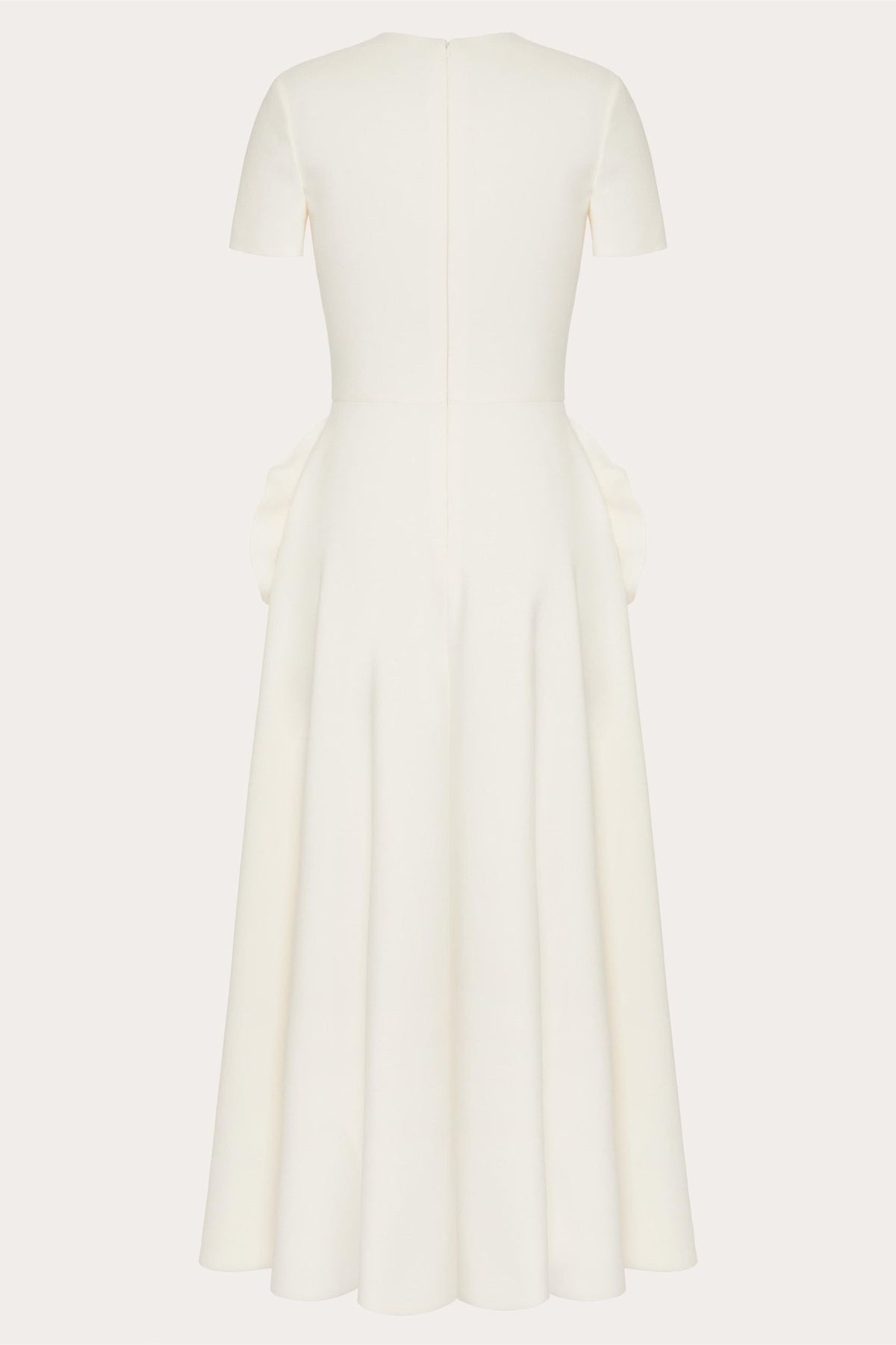 Short Sleeve Floral Midi Dress - View 4