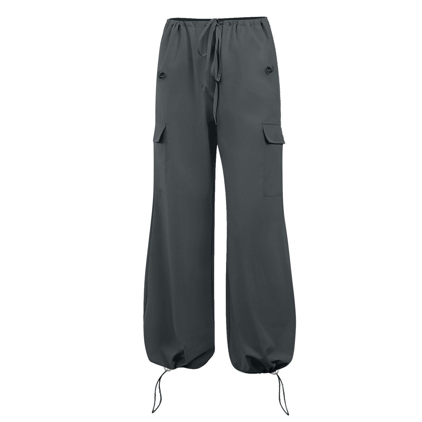 Cargo Pants Straight Wide Leg Loose Trousers