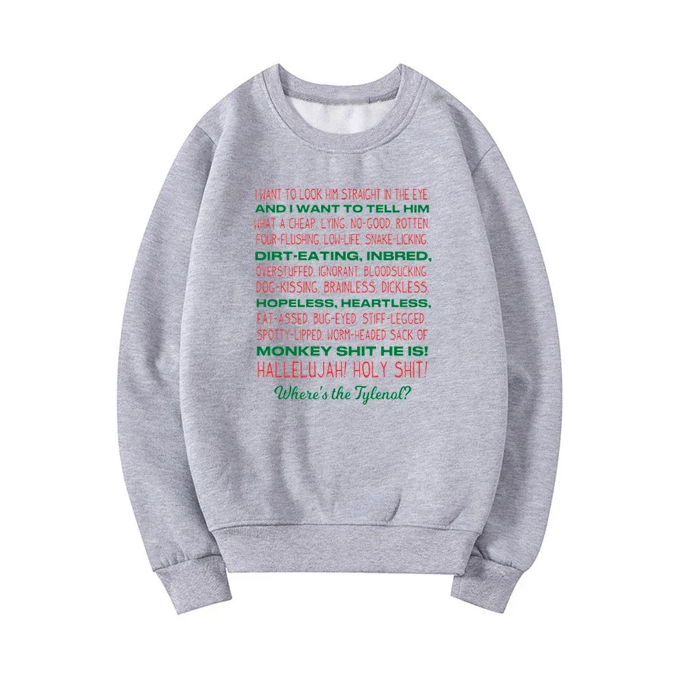 Funny Griswold Family Vacation Retro Unisex Christmas Hoodie Gray / S Hoodies-L