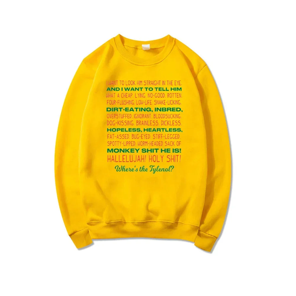 Funny Griswold Family Vacation Retro Unisex Christmas Hoodie Yellow / S Hoodies-L