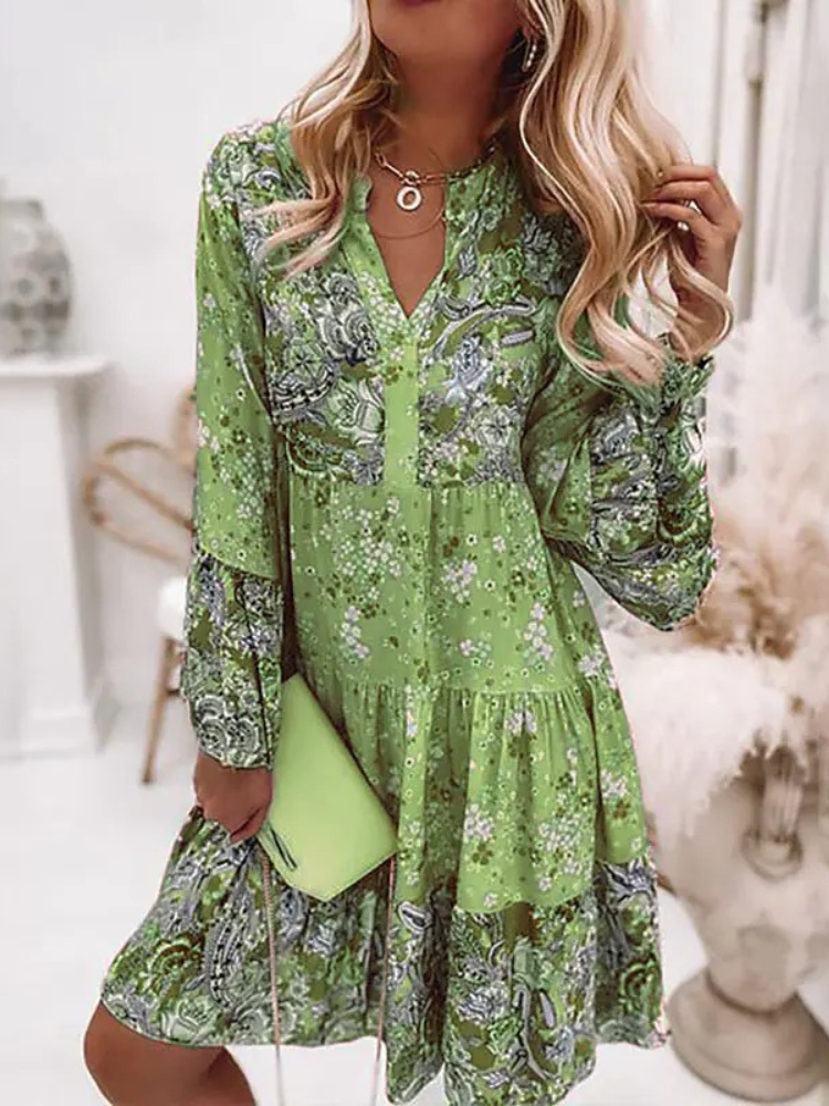 Ariana Chic Summer Boho Dress Statement Occasion Edit