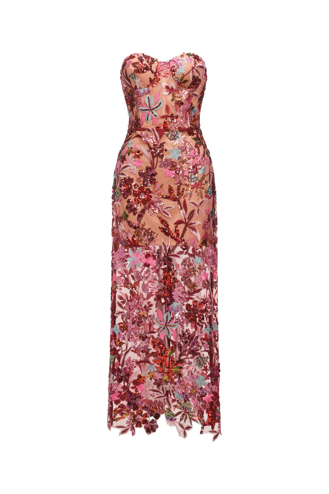 CHIC ELEGANT BACKLESS MAXI DRESS