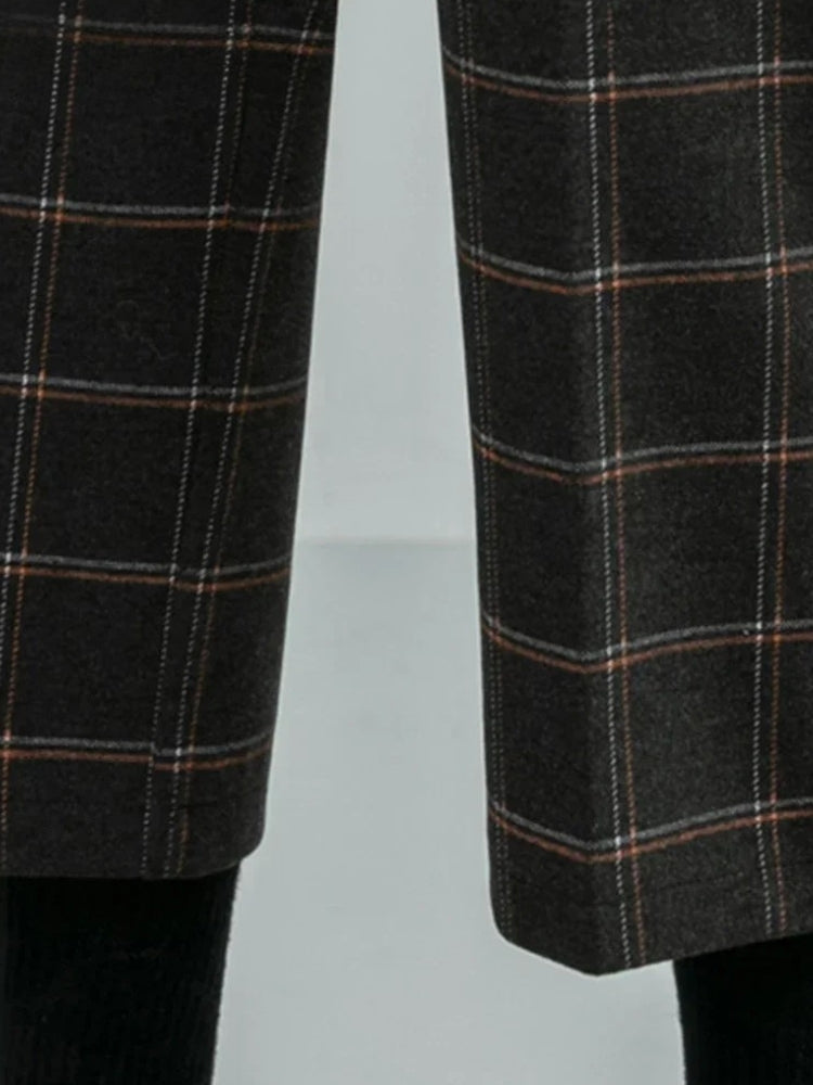 Dark Academia Plaid Pants