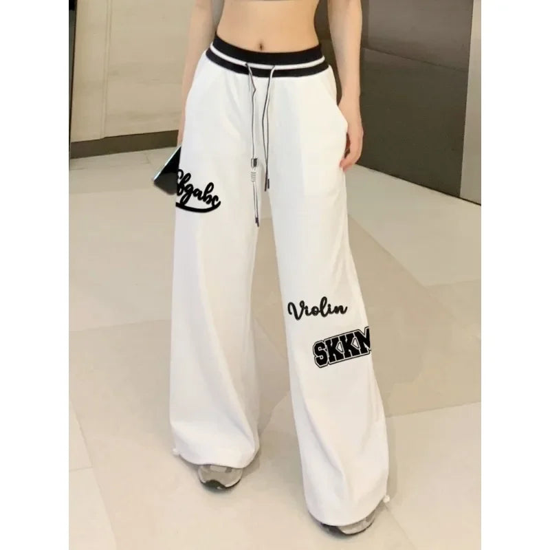 White Gyaru Pants