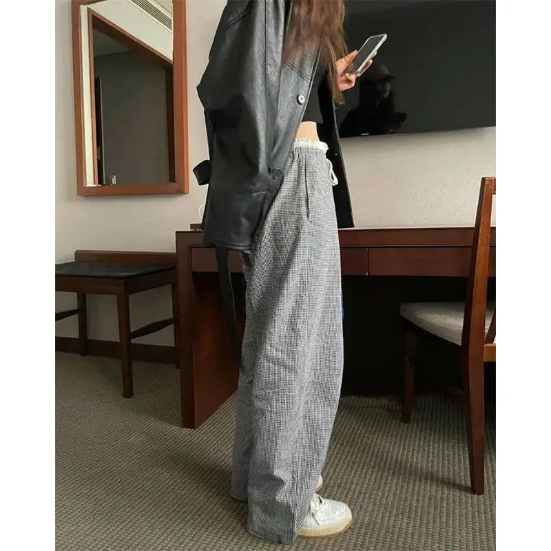 Plaid High Waist