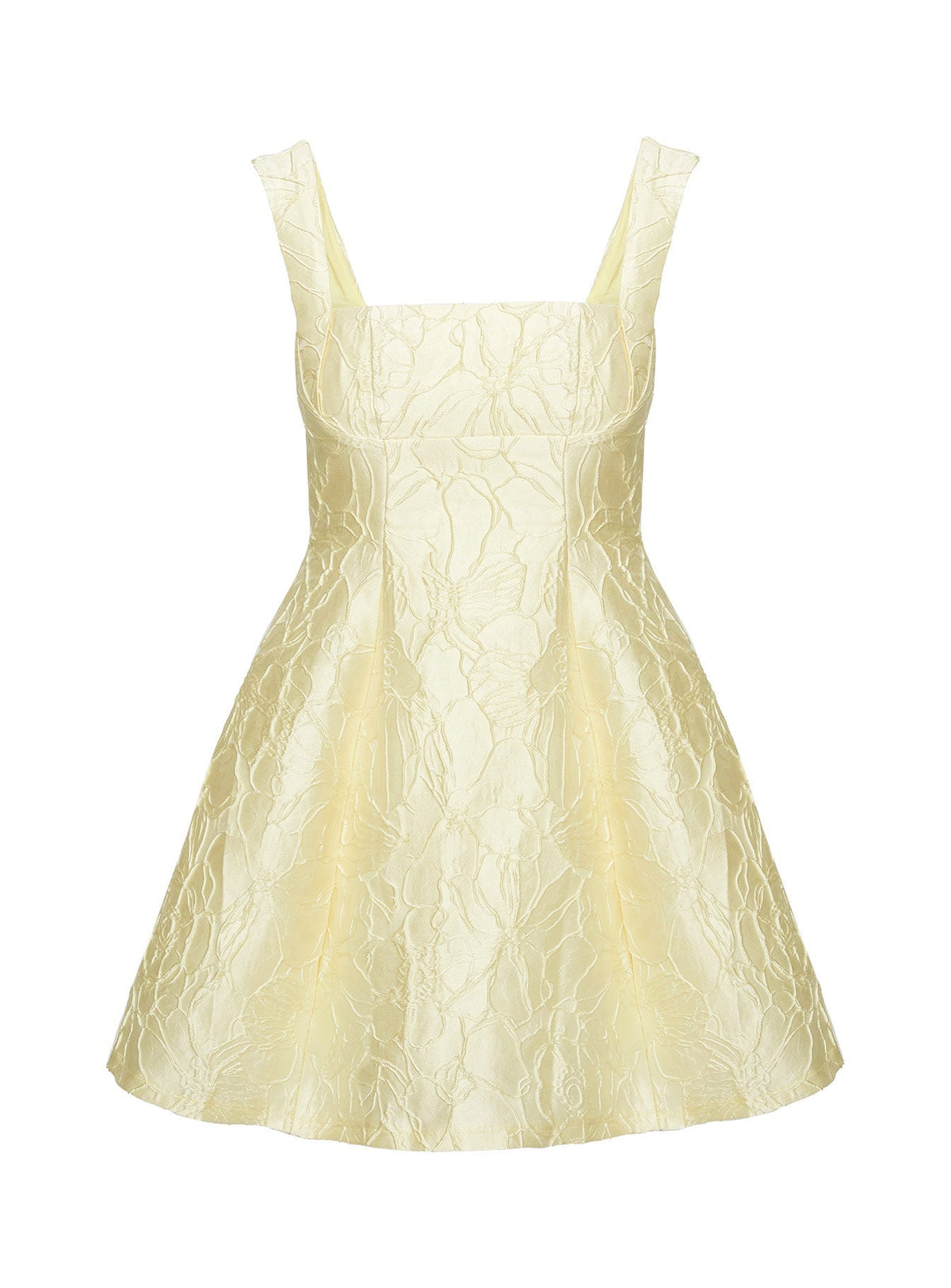 Eloquent Mini Dress Light Yellow