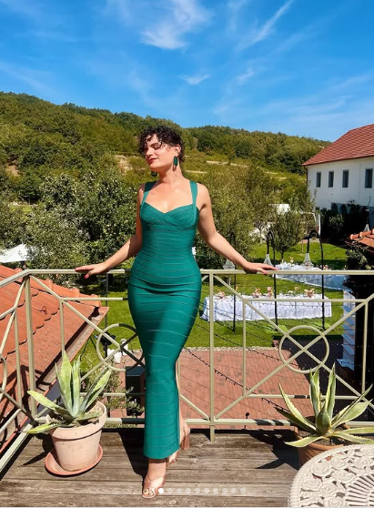 Elegant Sheath Green Sleeveless Prom Dress,Trendy Prom Gown cc1364