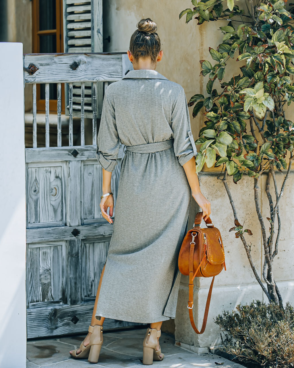 Arman Pocketed Ribbed Knit Maxi Dress FINAL