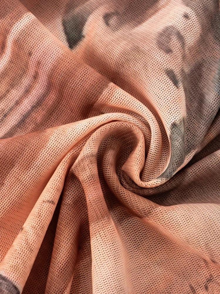 Fairycore Butterfly Mesh Maxi Skirt