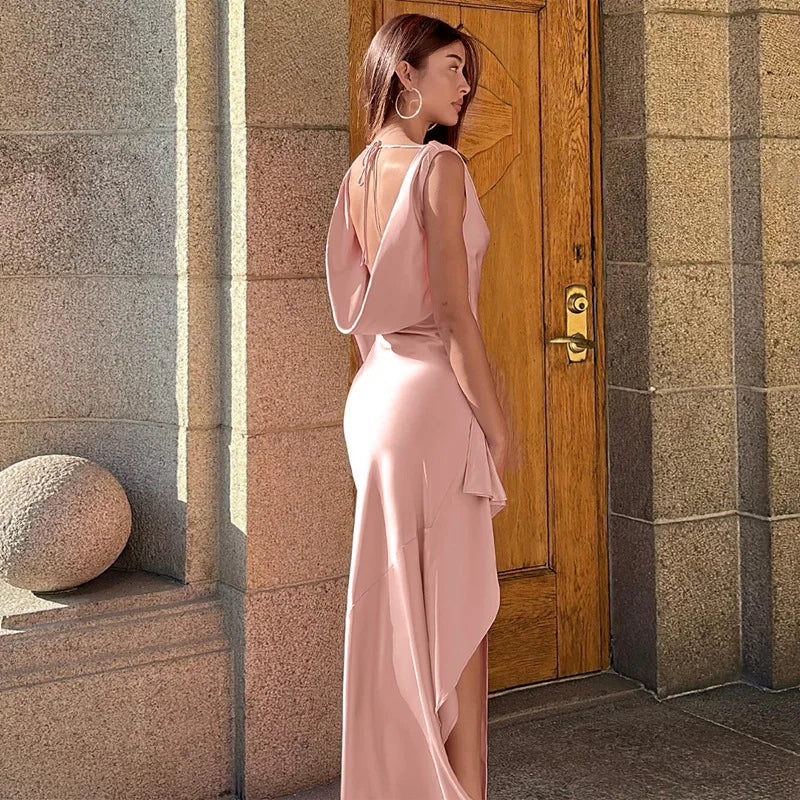Backless Maxi Dress