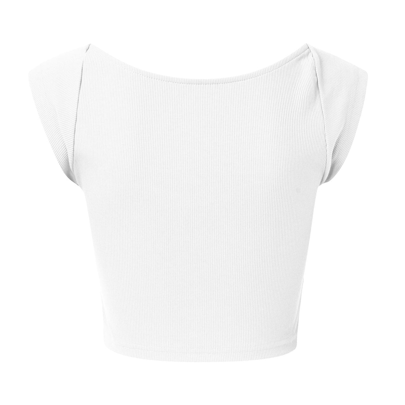 Fashion Slim Square Neck Tank Tops