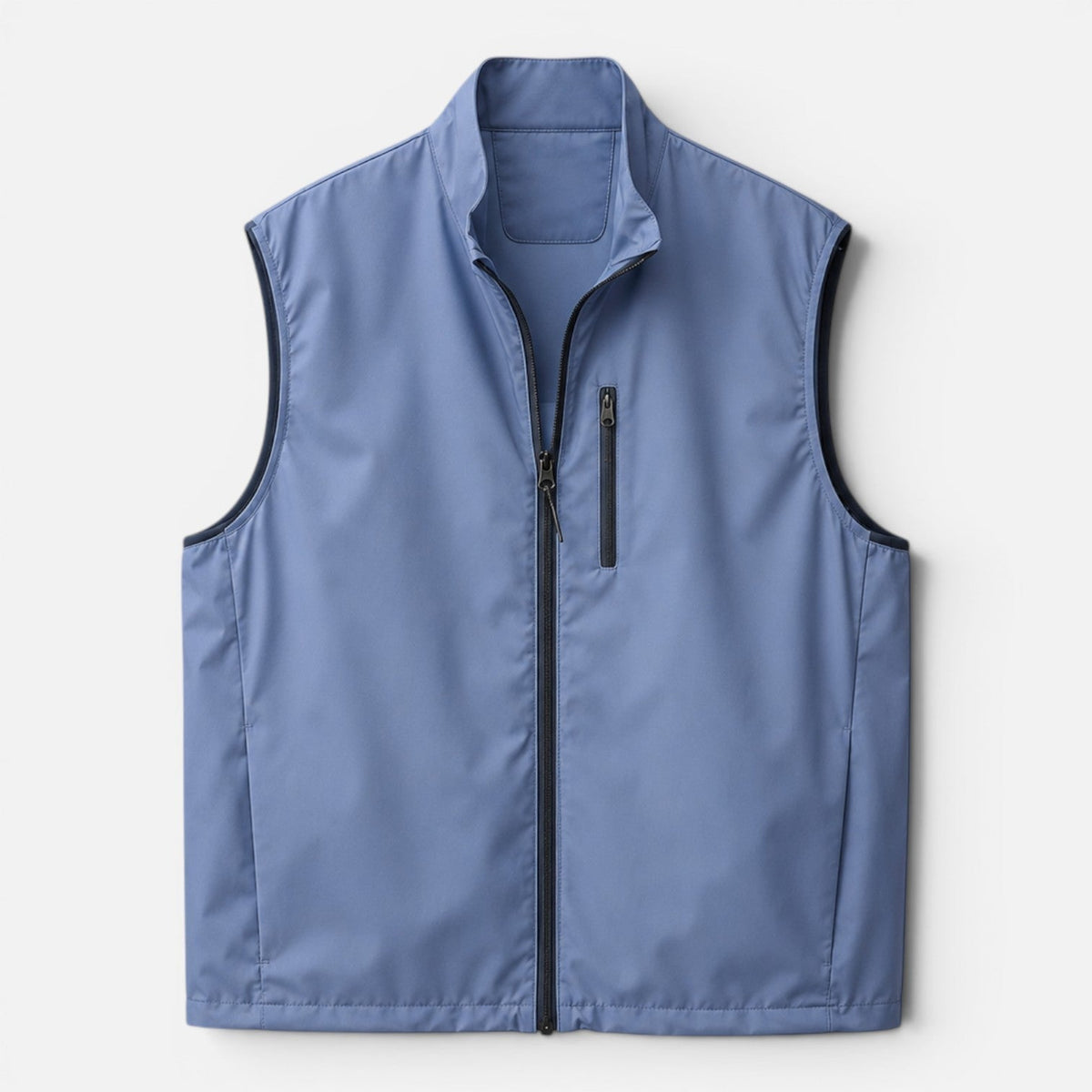 Men's Lightweight Softshell Gilet Full Zip Outdoor Vest