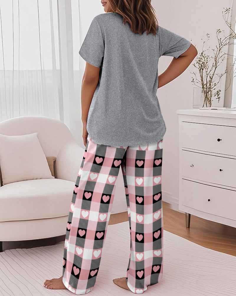 Floral Print Lounge Set | Soft Fabric & Pockets for Ultimate Comfort