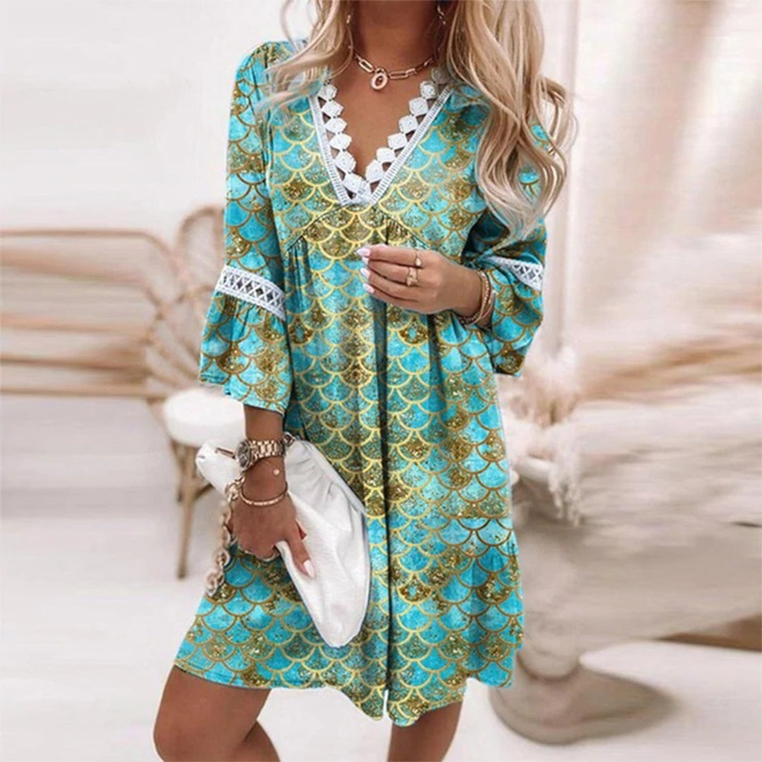 Minodora Elegant Summer Dress for Women Cocktail Hour Style
