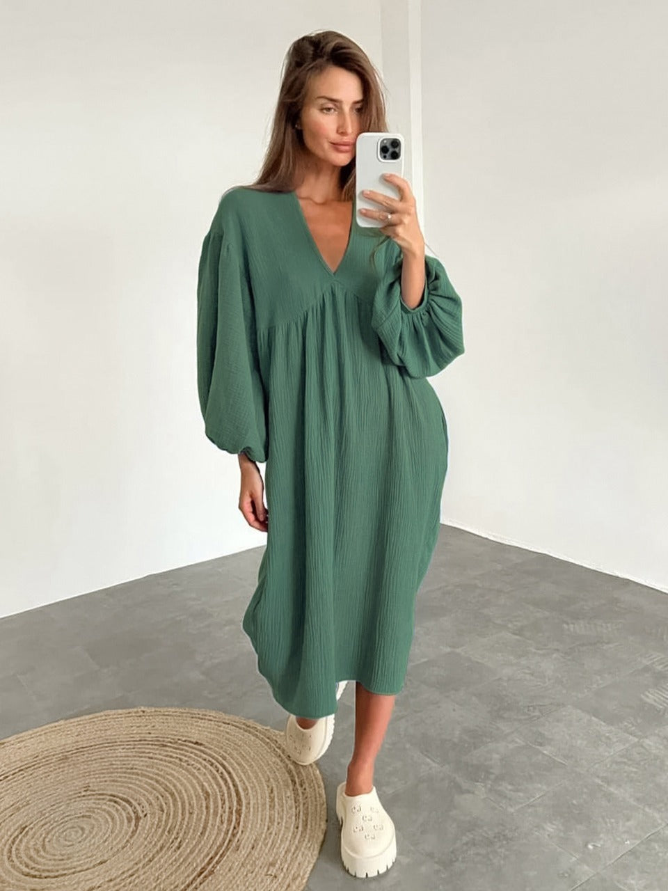 Mia Boutique Casual Women's Dress Elevated Occasion Wear