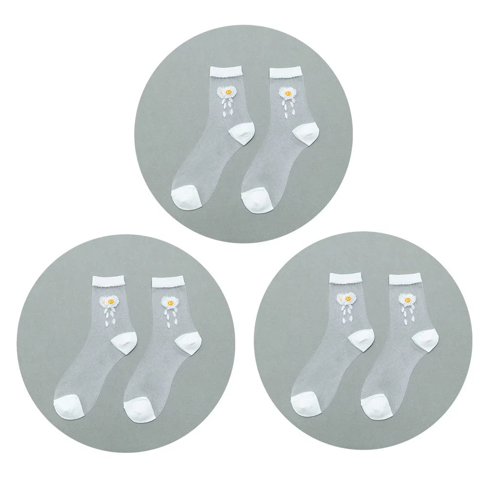 A Bloomy Summer Socks